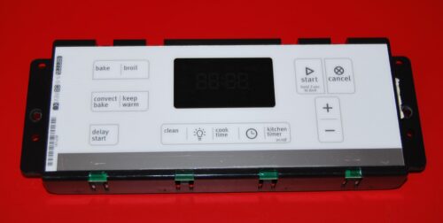 Part # W10477071 Whirlpool Oven Electronic Control Board (used, overlay good - White)