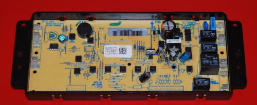 Part # W10349741 - Whirlpool Oven Electronic Control Board (used, overlay very good - Dark Gray)