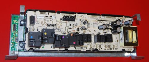 Part # 164D6476G044 , WB27K10321 , WB27K10311 - GE Oven Electronic Control Board And Keypad (used, overlay good - Dark Gray)