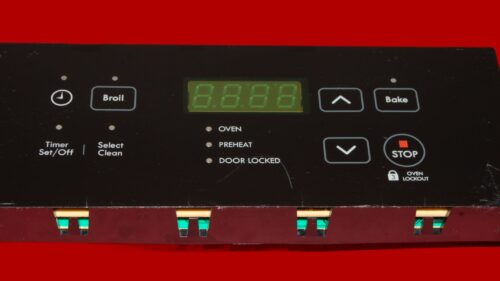 Kenmore Gas Oven Control Board 316557107 OEM Used Tested (used, overlay fair - Black)