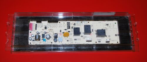 Part # 164D8450G148, WB27X24685 GE Gas Oven Electronic Control Board (used, overlay poor - Dark Gray)