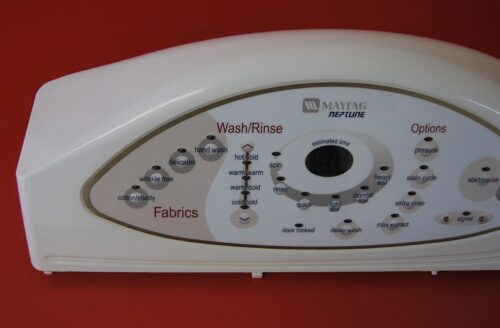 Part # 22004436, 2202562 Maytag Washer Control Panel And Board (used, condition good - White)