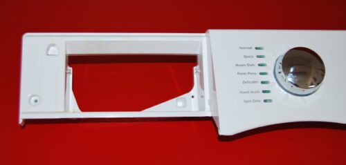 Part # 134593300, 137006030, 134907800 Frigidaire Front Load Washer Panel And Board (used, condition fair - White)