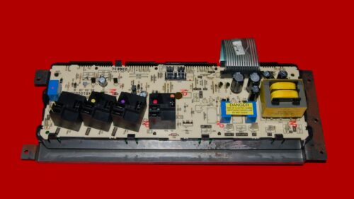 GE Oven Switch Membrane and Control Board - WB27T10505 | WB27T10443 | 164D4105P050 (overlay fair - Black)
