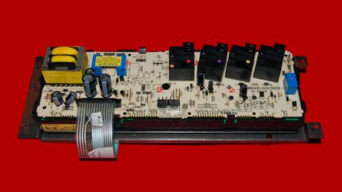 GE Oven Switch Membrane and Control Board - WB27T10505 | WB27T10443 | 164D4105P050 (overlay fair - Black)