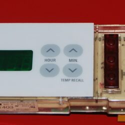 Part # 164D3146P003 , WB24T10004 - GE Oven Electronic Control Board (used, overlay very good - White)