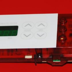 Part # 191D1640P002 , WB27K5251 - GE Oven Electronic Control Board (used, overlay fair - White)