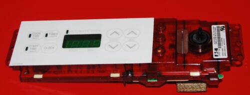 Part # 191D1640P002 , WB27K5251 - GE Oven Electronic Control Board (used, overlay fair - White)