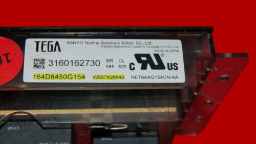 Part # WB27X26542 | 164D8450G154 | GE Oven Control Board (overlay fair - Dark Gray)