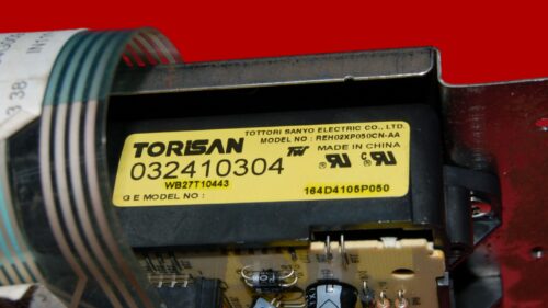 GE Oven Switch Membrane and Control Board - WB27T10505 | WB27T10443 | 164D4105P050 (overlay fair - Black)