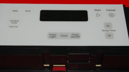 Whirlpool Oven Control Board W10348623 | WPW10734611 | OEM Used Tested (overlay fair - White)