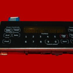 Part # WB27T11106 | 164D6476G035 | WB27T11017 | GE Oven Control Board And Keypad (overlay fair - Black)