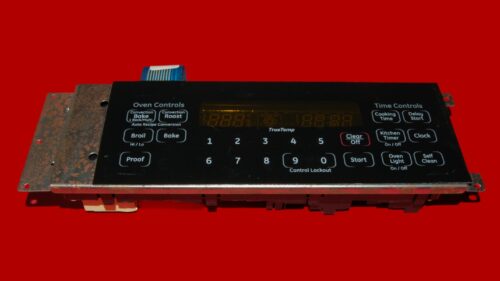 Part # WB27T11106 | 164D6476G035 | WB27T11017 | GE Oven Control Board And Keypad (overlay fair - Black)