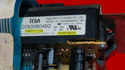 Part # WB27T11106 | 164D6476G035 | WB27T11017 | GE Oven Control Board And Keypad (overlay fair - Black)