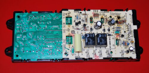 Part # 7601P509-60, WP12001627 Maytag Gas Oven Control Board (used, overlay poor - White)