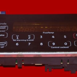 Part # WB27T11106 | 164D6476G035 | WB27T11017 | GE Oven Control Board And Keypad (overlay fair - Black)