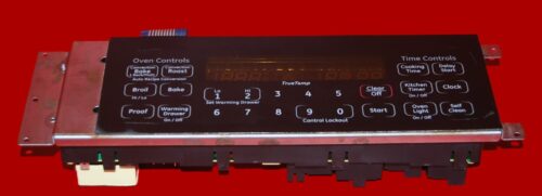 Part # WB27T11106 | 164D6476G035 | WB27T11017 | GE Oven Control Board And Keypad (overlay fair - Black)