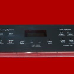 Part # WB27X24685 | 164D8450G148 | GE Gas Oven Control Board (overlay fair - Dark Gray)