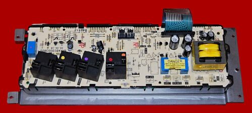 Part # WB27T10505 | WB27T10443 | 164D4105P050 | GE Oven Membrane Plate and Control Board (overlay fair - Black)