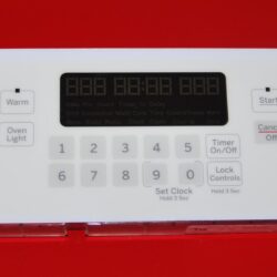 Part # 164D8496G108 GE Oven Control Board (used, overlay good - Yellow)