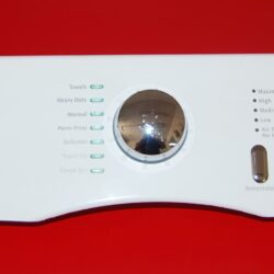Part # 134557000 | 134556902 | 134557201 Frigidaire Dryer Control Panel And Board (used, condition good - White)