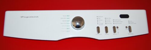 Part # 134557000 | 134556902 | 134557201 Frigidaire Dryer Control Panel And Board (used, condition good - White)