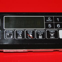 Part # 7601P546-60 Maytag Oven Control Board (used, overlay fair - Black)