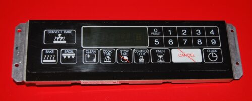 Part # 7601P546-60 Maytag Oven Control Board (used, overlay fair - Black)