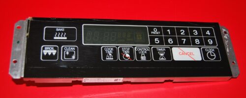 Part # 8507P121-60 Maytag Gas Oven Control Board (used, overlay fair - Black)