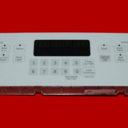 GE Oven Control Board - WB27X25357 | 164D8496G108 (overlay fair - White)
