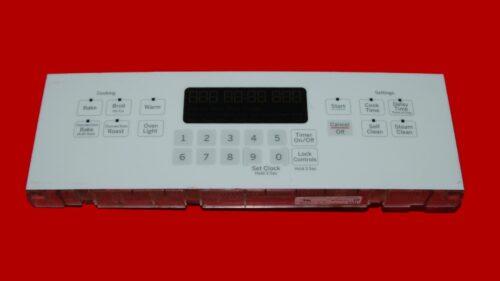 GE Oven Control Board - WB27X25357 | 164D8496G108 (overlay fair - White)