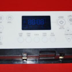 Part # W10173526 | WHPW10173526 Whirlpool Gas Oven Control Board (used, overlay good - Yellow)