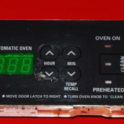 Part # WB27T10101 | 164D3762P001 - Kenmore Oven Control Board (used, overlay poor - Dark Gray )