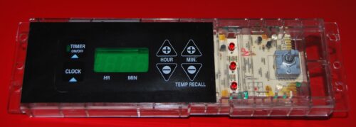 Part # 183D7277P003 - GE Oven Control Board (used, overlay good- Black )