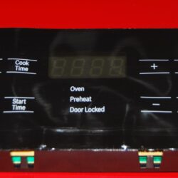Part # 316557219 - Frigidaire Oven Control Board (used, overlay poor - Black )