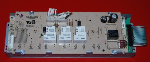 Part # WB27X5557 | ERC-14800-GE | 100-398-27 | 205C2195G011 - GE Oven Control Board (used, overlay good - White)