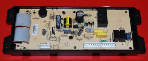 Part # A03619501 - Frigidaire Oven Control Board ( used, overlay good - Black )