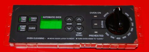 Part # WB27T10229 | 191D2818P001 - GE Oven Control Board (used, overlay - Dark Gray )