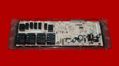 GE Oven Control Board - WB27X25357 | 164D8496G108 (overlay fair - White)