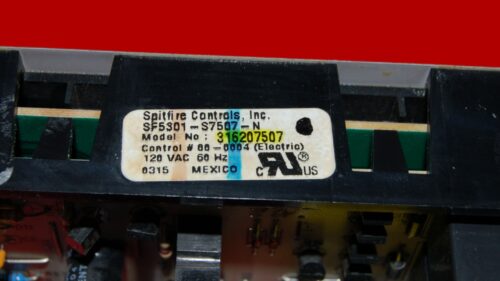 Frigidaire Oven Control Board - (overlay fair - Bisque)