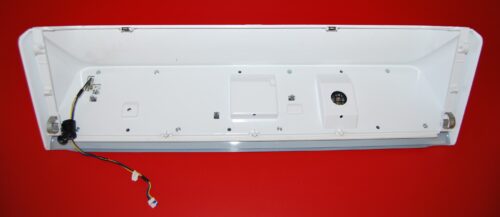 Part # W10914560 Maytag Washer Control Panel (used, condition good - Silver)