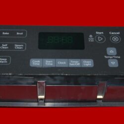 Whirlpool Oven Control Board W10887917 | W11122543 | OEM Used Tested (overlay fair - Dark Gray)