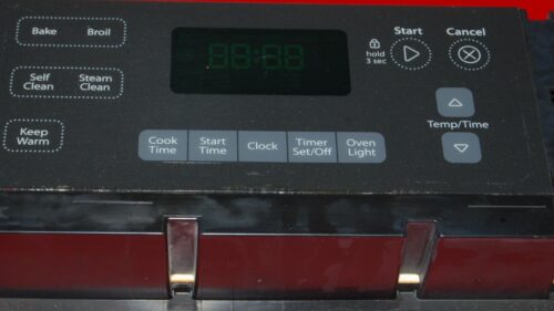 Whirlpool Oven Control Board W10887917 | W11122543 | OEM Used Tested (overlay fair - Dark Gray)