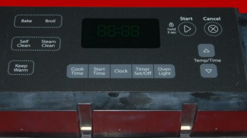 Whirlpool Oven Control Board - W10887917 | W11122543 (overlay fair - Dark Gray)