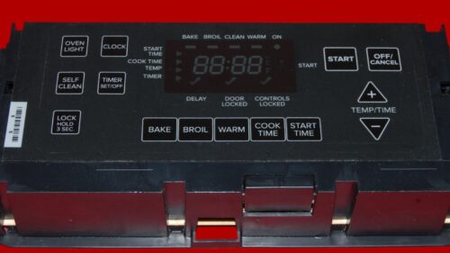 Part # WPW10626966 | W10572541 | Maytag Oven Control Board (overlay fair - Black)