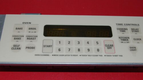 Part # 164D3255G003 | GE Oven Control Board (overlay fair - Bisque)