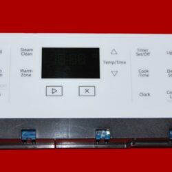 Part # W11546066 | W11204518 | W10846663 | Whirlpool Oven Control Board (overlay good - White)