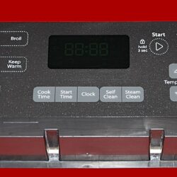 Part # W11122539 | W10834002 | Whirlpool Oven Control Board (overlay good - Dark Gray)