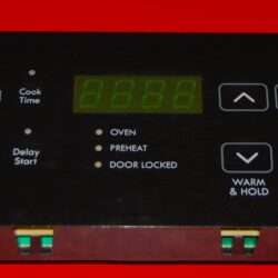 Part # 316557232 - Frigidaire Oven Control Board (used, overlay good - Black)