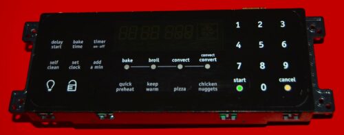 Part # 316560105 - Frigidaire Oven Control Board (used, overlay good - Black)
